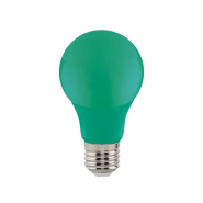 Лампа светодиодная Horoz Electric SPECTRA, 3 Вт, зеленая, E27, 220 В, A50, 001-017-0003-041