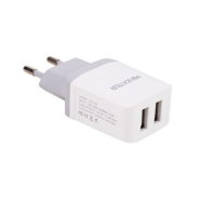 Зарядное устройство сетевое Maxxter UС-25A, 2 USB, 5V/2.4A