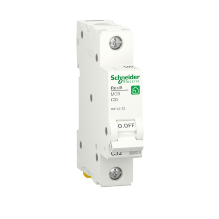 Автоматичний вимикач Schneider Electric R9F12132 RESI9, 6кА, 1P, 32A, C - 1