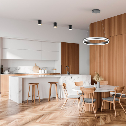 Светильник LED Feron, AL6610, SHINE LEVITATION, 50W, 3200Lm, 4000K, 500х1200 мм, 7691