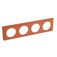 Рамка 4 поста LEGRAND Celiane, 068654, кориця