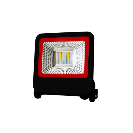 Прожектор LED EuroLamp 20W, 6500K, з радіатором, чорний, LED-FL-20(black)new - 1