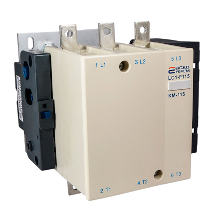 Контактор КМ-115(115А) (LC1-F115), АСКО-УКРЕМ A0040020010