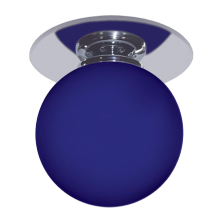 Світильник точковий Feron 1531, G4, шар, хром/синій - 1