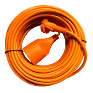 Удлинитель VIOLUX 1 гнездо 30м 2х1,5 без заземления оранжевый, 931301