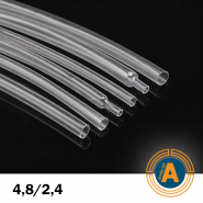 Трубка термоусадочная RADPOL, RCH1 4,8/2,4Х1 прозрачная