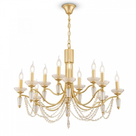 Люстра Zoe FR2009PL-12G - 1