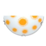 Світильник настінно-стельовий ДеКоРа, Оранж, 1х60W, E27, 300х150 мм, 44218