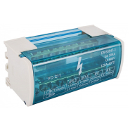 Нулевая шина 2х11 в корпусе (2бруска по 11 отверстий), АСКО-УКРЕМ, A0150120023