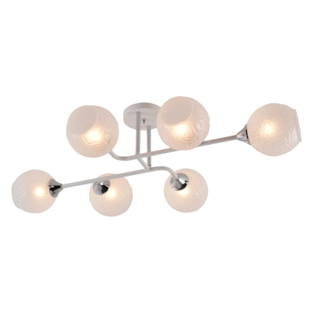 Люстра VALESO V XA1499B–6 WH+CR - 1