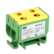 Клемма вводная силовая КВС 16-95 мм2, 2-рядная PE, IEK YZN23-095-K52