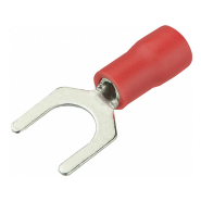 Наконечник вилочный, АСКО-УКРЕМ, A0060040001, с изоляцией, SV 1,25 - 4