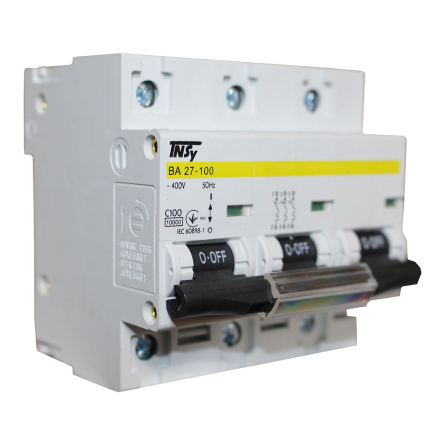 Автоматический выключатель TNSY ВА27-100, 3P, C 100 A, 10 kA, 5504859 - 1