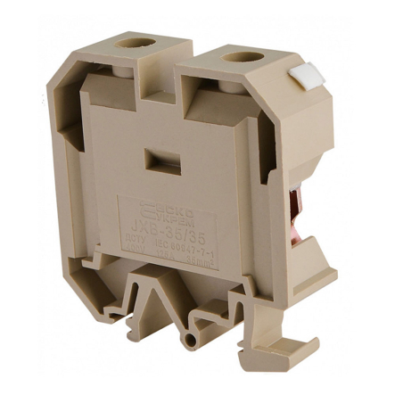 Клемники винтовые JXB-35х35 жёлтый, АСКО-УКРЕМ, A0130010021