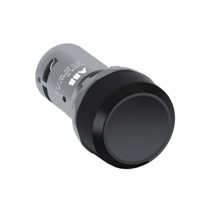 Кнопка з вбудованими контактами з поверненням CP1-10B-01 чорна ABB 1SFA619100R1046 - 1