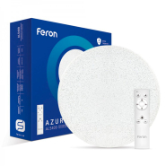 Світильник LED Feron, AL5400, AZURE, 36W, 2880Lm, 3000K-6500K, 410х75 мм, 5908