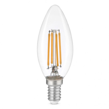 Лампа LED Ardero LB-201, 5,4W, 4000K, E14, 230V, C35, filament - 2