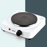 Плита электрическая настольная дисковая METEC ES-01SDW, 1500Вт