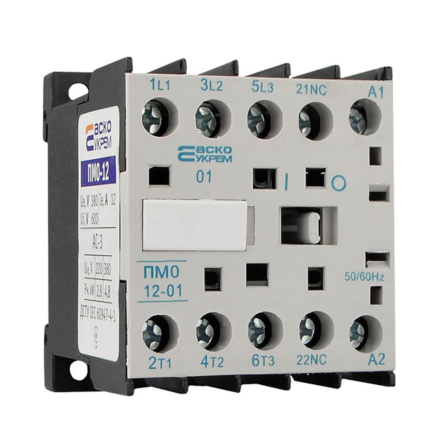 Магнитный пускатель АСКО-УКРЕМ ПМ 0-12-01 D7 42В (LC1-K1201), A0040010148 - 1