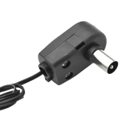 Штекер cимметризатор для блока питания к польской антенне с кабелем 1м