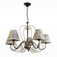 Люстра N&amp;B Light &quot;Греция&quot; 10355, 5хЕ14, D 760 мм, H 800/470 мм