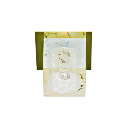 Світильник точковий Feron DL171, G9, 35W, прозорий матовий/золото - 1