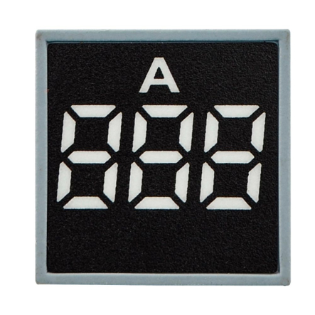 Амперметр цифровой АСКО-УКРЕМ ED16-22FAD 0-100A (белый) врезной монтаж, A0190010037