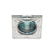 Светильник точечный Feron 8070-2, MR16, GU5.3, 50W, прозрачный/хром