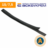 Трубка термоусаживаемая (ТУТ), АСКО-УКРЕМ, d - 15/7,5 мм., черная, A0150040397