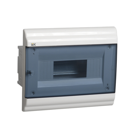 Корпус пластиковый IEK PRIME, ЩРВ-П-9 модулей встраиваемый IP41, 252x210x100 мм, MKP82-V-09-41-20 - 1