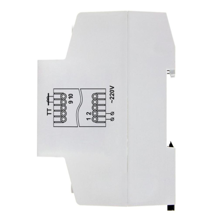 Амперметр DigiTOP АМ-1 DIN цифровой 1 ф. (1-63A) 2 мод.