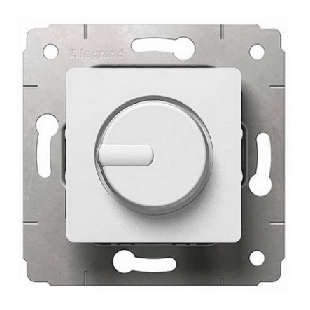 Світлорегулятор 300 Вт, Legrand Cariva, 773617, білий - 1