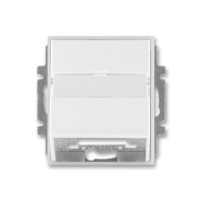 Центральная панель ABB Element 5014E-A00100-01, RJ45, для коммуникационной розетки