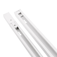 Напрямна рейка для трекових світильників HOROZ Electric, біла, 2м