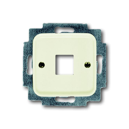 Центральная пластина для телефонной розетки слоновая кость - 1