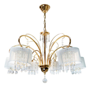 Люстра ARTTOK 3005/6P FGD/WT