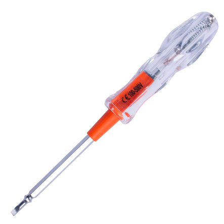 Індикатор-викрутка перевертень E.NEXT e.tool.test07, AC100-500В шліц 4.5мм + хрест ph1, t001107 - 1