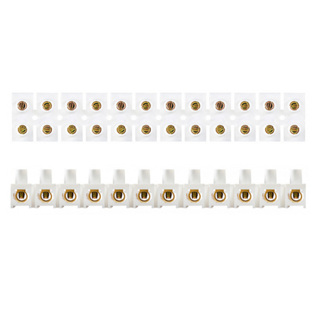 Клеммная колодка "тип Н" 30мм /80А, белая, АСКО-УКРЕМ, A0130040012