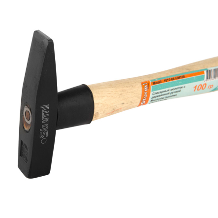 Молоток STURM 1010-04-HM100, 100 гр. деревянная ручка