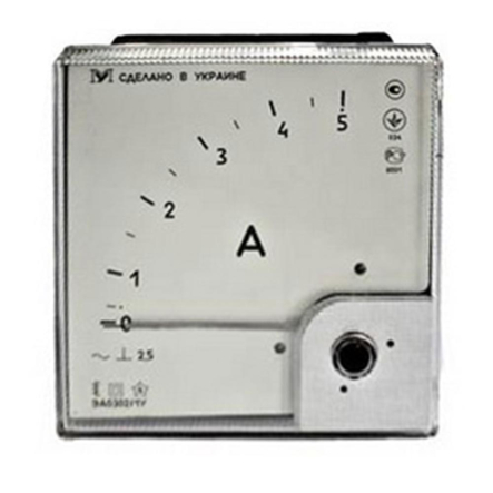 Амперметр ЕА 0302 0-300А (80х80) Україна - 1