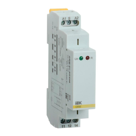 Импульсное реле IEK ORM. 1 конт. 230 В AC, ORM-01-AC230 - 1
