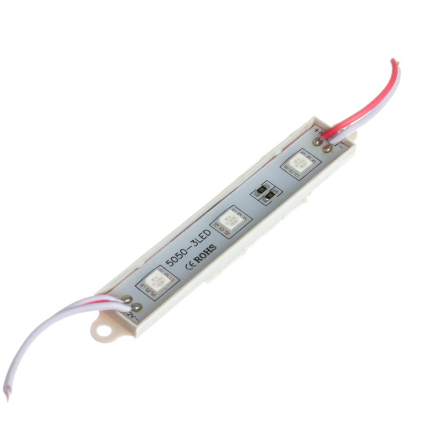 Світлодіодний модуль МТК-5050-3Led-R-0,72W-12V червоний - 1