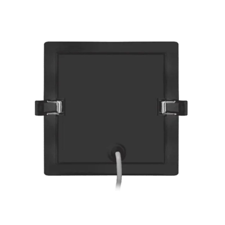 Светильник LED встраиваемый MAXUS 1-RDL-1241-IPS-BL, RDL, 12W, 4100K, 1200 Lm, IP44, 140 мм, чёрный