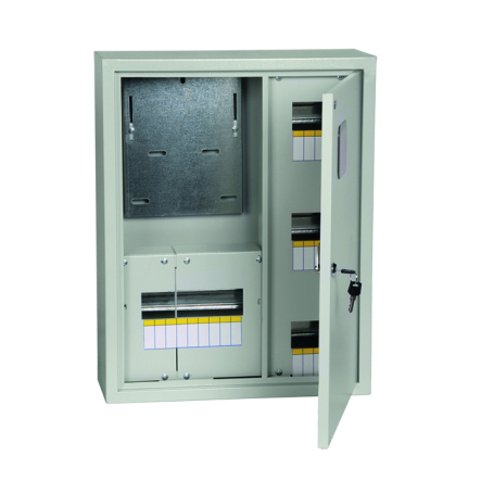 Корпус металлический учетно-распределительный IEK ЩУРн-3/18зо-1 36 УХЛ3 IP31, MKM32-N-18-31-ZO - 1