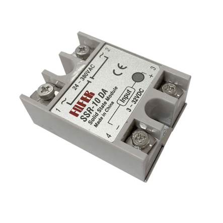 Реле твердотільне Fotek SSR-10DA, 10A, 24-380B AC - 1