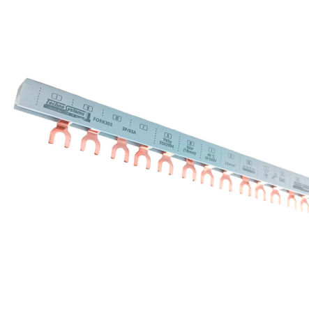 Шина сполучна TNSy5502994, FORK303, 3Р, 63А, 1м, вилкова - 1