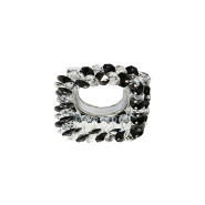 Светильник точечный Feron CD4134, MR16, GU5.3, 50W, черный/хром