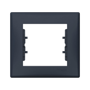 Рамка 1 пост Schneider Electric Sedna, графит, SDN5800170