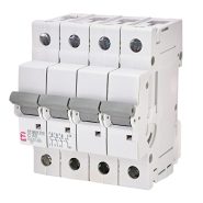 Автоматический выключатель ETIMAT 10 3p+N C 50А (10 kA), 275041102