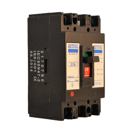 Автоматичний вимикач АСКО-УКРЕМ ВА-2004/30 3р, 20А, A0010040003 - 1